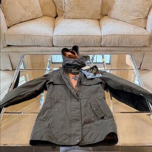 Dubarry of Ireland Olive Green Military Jacket